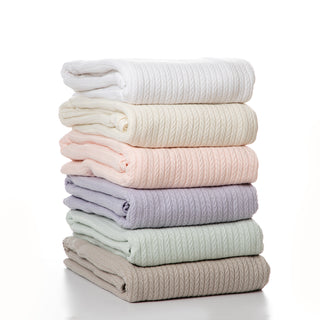 Babydecke FAETHO Carousel Pink 100x140cm.