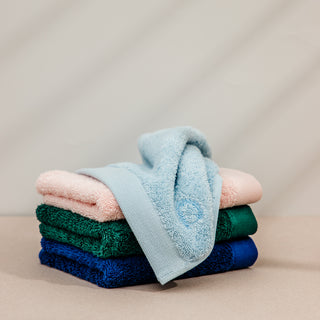 Set de Serviettes Enfant Carrousel Rose Pierre Ponce 3pcs