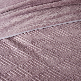 Couverture Champagne Vison Waves En simple et super double