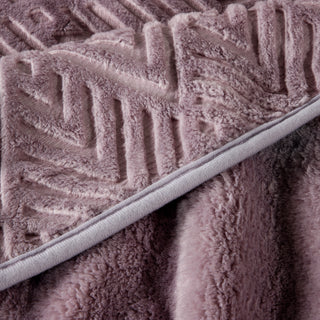 Couverture Champagne Vison Waves En simple et super double