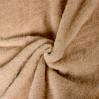 Κουβέρτα Soft Vison Beige Μονή 160Χ220