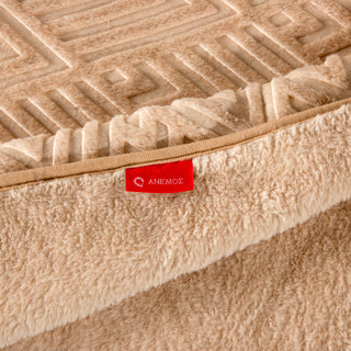 Κουβέρτα Soft Vison Beige Μονή 160Χ220