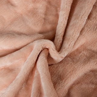 Κουβέρτα Soft Vison Pink Μονή 160Χ220