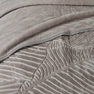 Couverture Champagne Vison Waves En simple et super double