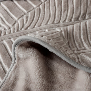 Couverture Champagne Vison Waves En simple et super double