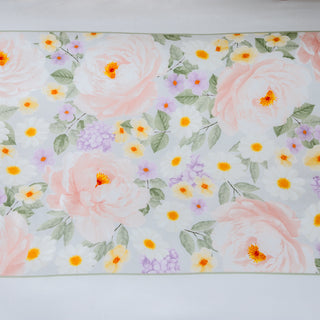 Σετ Σεντόνια King Πολύανθος 275x290 Pink