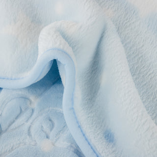 Κουβέρτα Bebe Soft Vison 100x120cm Balloon Light Blue