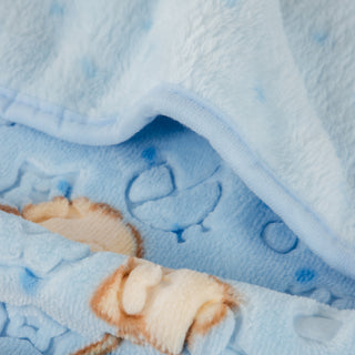 Κουβέρτα Bebe Soft Vison 100x120cm Little Bees Dark Blue