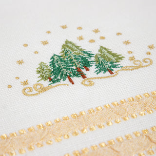 Σετ 2 τμχ Christmas Towels Kitchen Xmas Pine