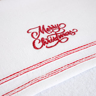 Σετ 2 τμχ Christmas Towels Kitchen Merry Christmas