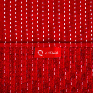 Σετ 3 τμχ Christmas Towels Kitchen Dot Red