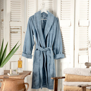 Μπουρνούζι Levantes με Γιακά Grey Blue