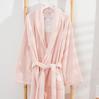 Peignoir Levantes avec col Blanc