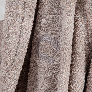 Peignoir Levantes avec col Blanc