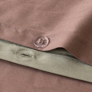 Σετ Παπλωματοθήκη Υπέρδιπλη Light Mint/ Grey "Silk finish" 240x220