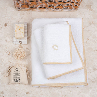 Σετ Πετσέτες Marinessa White | Beige 3 TMX