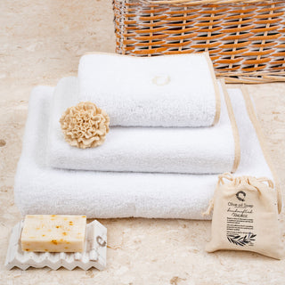 Σετ Πετσέτες Marinessa White | Beige 3 TMX