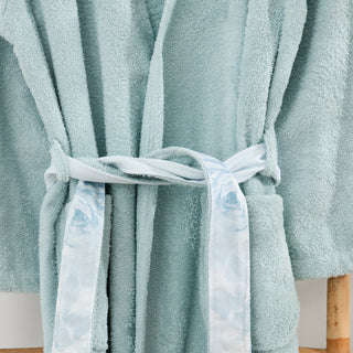 Peignoir Levantes avec col Blanc