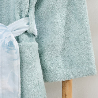 Peignoir Levantes avec col Blanc