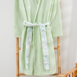 Peignoir Levantes avec col Blanc