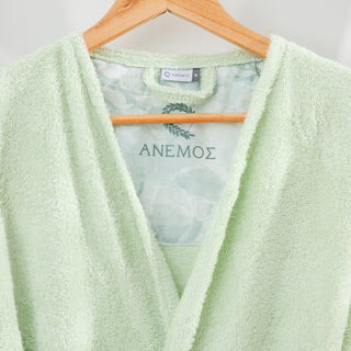 Peignoir Levantes avec col Blanc