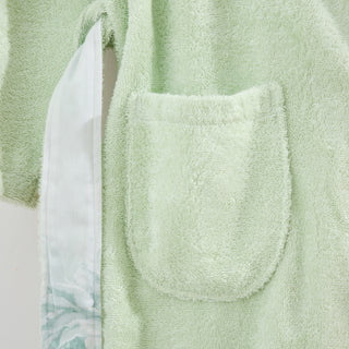 Peignoir Levantes avec col Blanc