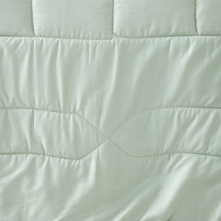 Σετ Κουβερλί Υπέρδιπλο Mint - Beige "Silk Finish" 240x220