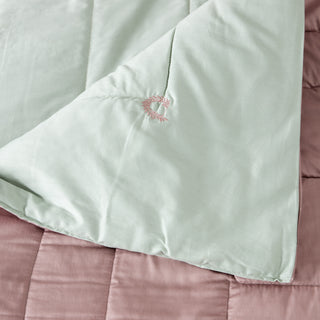 Σετ Κουβερλί Υπέρδιπλο Mint - Beige "Silk Finish" 240x220
