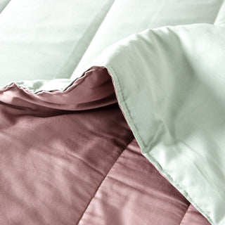 Σετ Κουβερλί Υπέρδιπλο Mint - Beige "Silk Finish" 240x220
