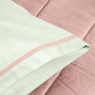 Σετ Κουβερλί Υπέρδιπλο Mint - Beige "Silk Finish" 240x220