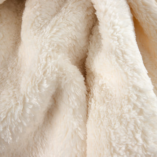 Κουβέρτα Soft Vison Υπέρδιπλη 220x240cm Cream