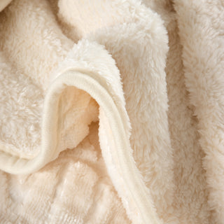 Κουβέρτα Soft Vison Υπέρδιπλη 220x240cm Cream