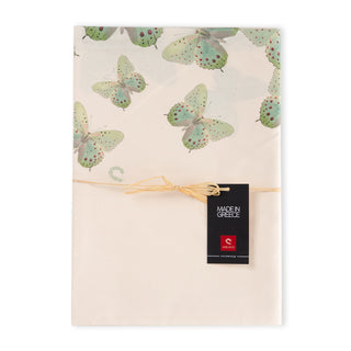 Τραπεζομάντηλο New Butterflies Aello 140x240 Panna