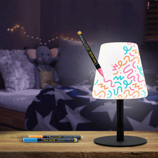 Children's Rechargeable Canvas Table Lamp