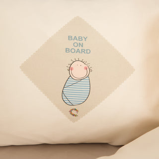 Babybettlaken FAETHON Baby Boy On Board 3er-Set