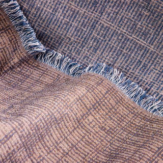 Eleven Blue two-seater throw 170x250cm.