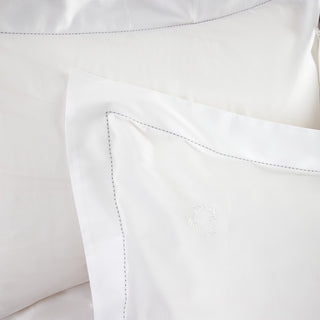 Bed sheets King ERMO Handstitch White Set of 4 pcs. 270x290cm.