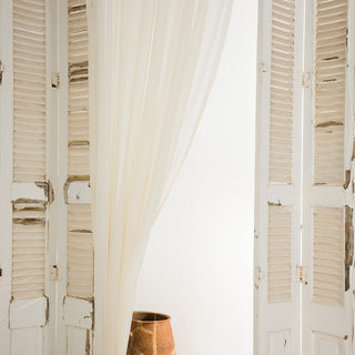 Curtain Fillet De Pecheur Ecru 250x320cm.