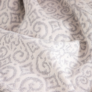 Plaid Quatorze Argent Deux Places 170x250cm.