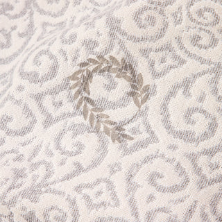 Plaid Quatorze Argent Deux Places 170x250cm.