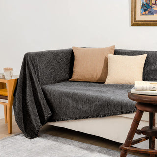 Throws for a three-seater sofa – Anemos
