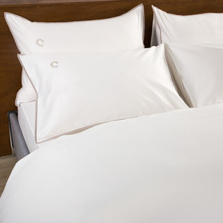 Moni Hotel Line Folding Duvet Cover Set White-Grey 2 pcs.