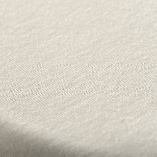 Drap Jersey Simple avec Élastique Blanc Cassé 100x200x30cm.