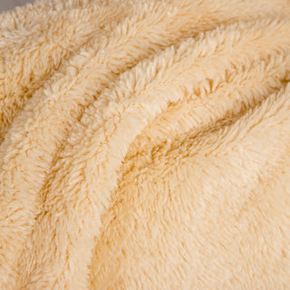 Sofa Blanket Velor Beige 140x180cm.