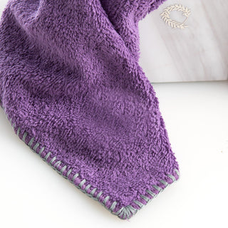 Guest Towel Purple 30x30cm.