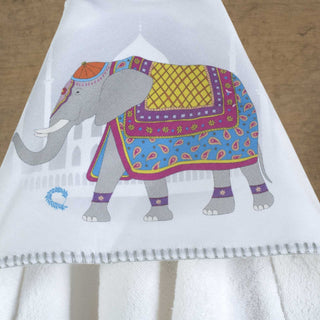 Decorated Elephant Cape 70x70 with Lavetta