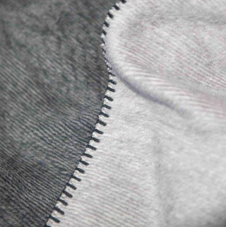 Κουβέρτα-Ριχτάρι Cotton Rich Dark Grey 130x180εκ.