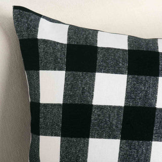 Decorative Pillow Carreaux Black 45x45cm.