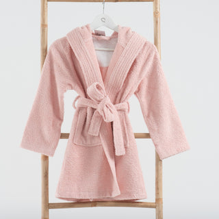 Children's bathrobe Aegean Pink