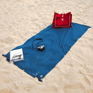 Towel Pestemal Navy Blue 90x180cm.